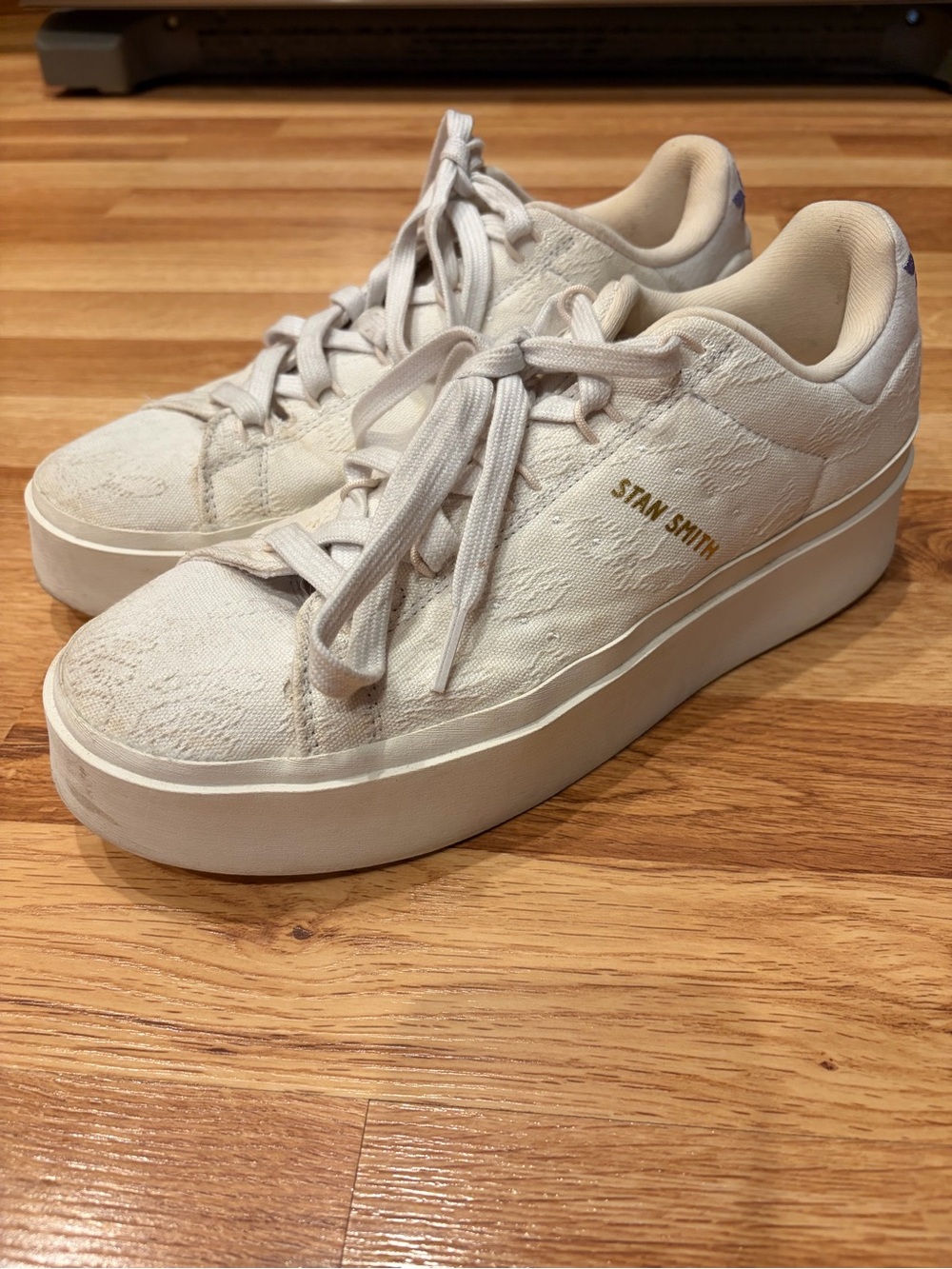 Women’s Adidas Stan Smith Tennis Shoes, Sz 9.5